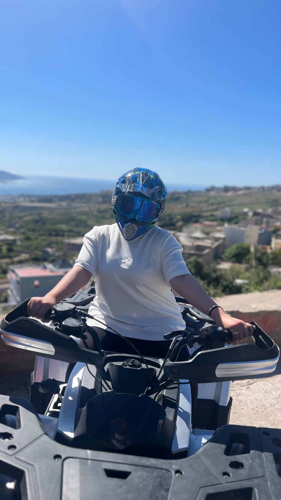 Balade en quad à Tanger - Vue panoramique